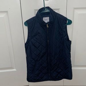 Old Navy Navy Blue Vest